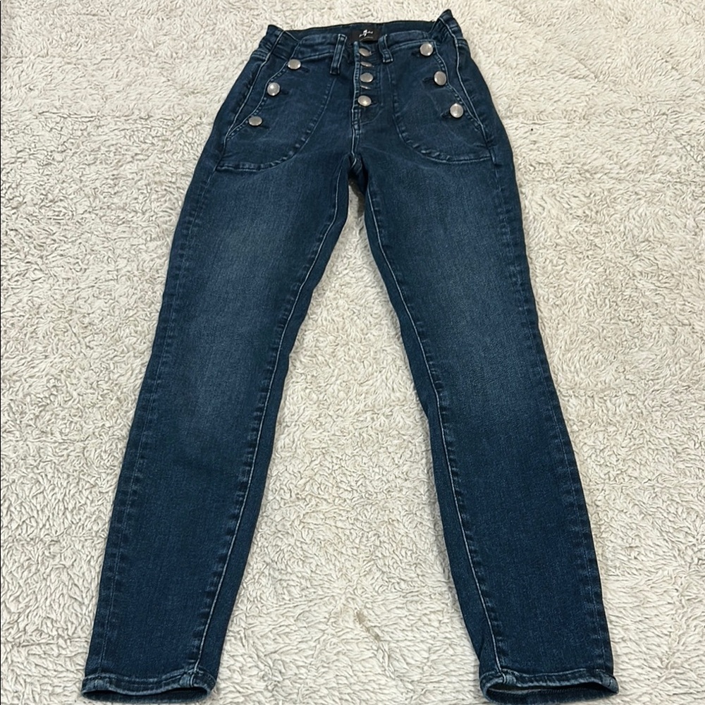 7 For All Mankind High-Waisted Jeans - Picture 2 of 5